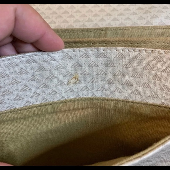 Vintage Liz Claiborne Purse Classic Print GUC - Picture 6 of 7